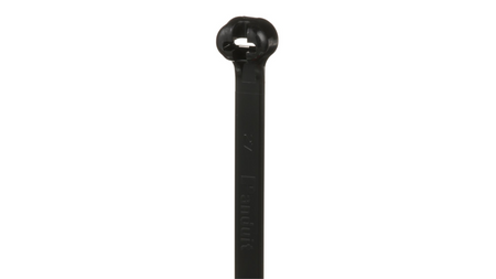 Panduit 27” 120lb. Black UV Weather Resistant Dome-Top Barb Ty Cable Ties 100/bag Part # BT8LH-C0