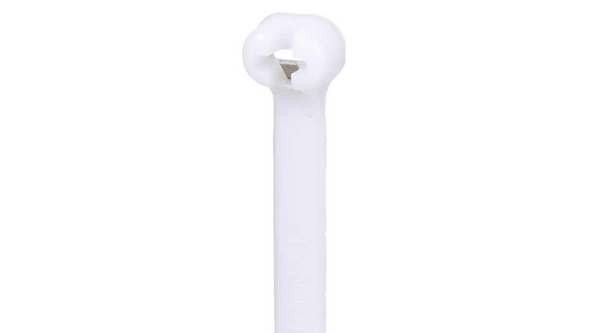 Panduit 30” 120lb. Natural Dome-Top Barb Ty Cable Ties 100/bag Part # BT9LH-C