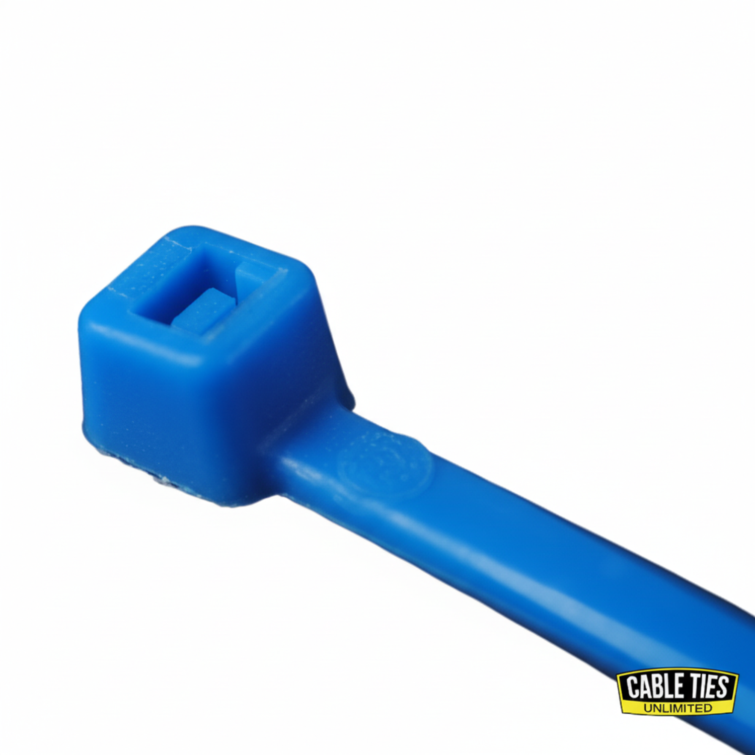 4" 18lb Blue Cable Ties 100/bag Part # C4-18-Blue 2