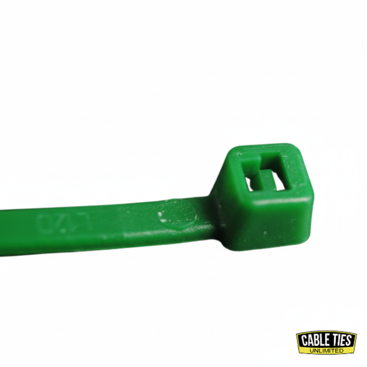 4" 18lb Green Cable Ties 100/bag Part # C4-18-Green