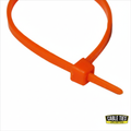 6" 40lb Orange Cable Ties 100/bag Part # C6-40-Orange