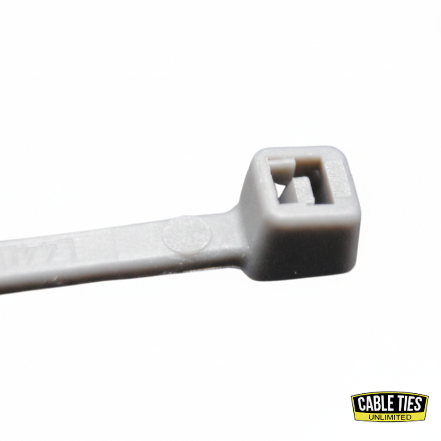 4" 18lb Grey Cable Ties 100/bag Part # C4-18-Grey 1