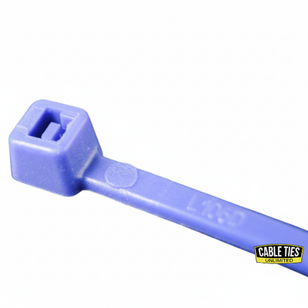 4" 18lb Purple Cable Ties 100/bag Part # C4-18-Purple