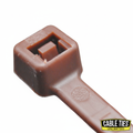 6" 40lb Brown Cable Ties 100/bag Part # C6-40-Brown 2