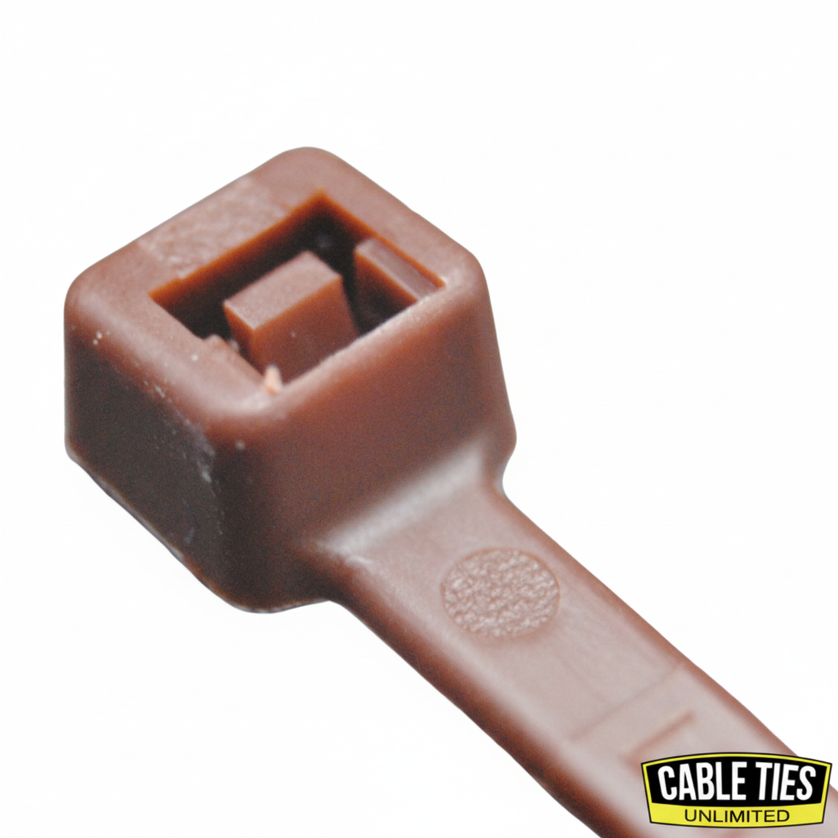 6" 40lb Brown Cable Ties 100/bag Part # C6-40-Brown 2