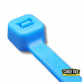 6" 40lb Florescent Blue Cable Ties 100/bag Part # C6-40-Flor Blue 3
