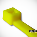 6" 40lb Florescent Yellow Cable Ties 100/bag Part # C6-40-Flor Yellow 1