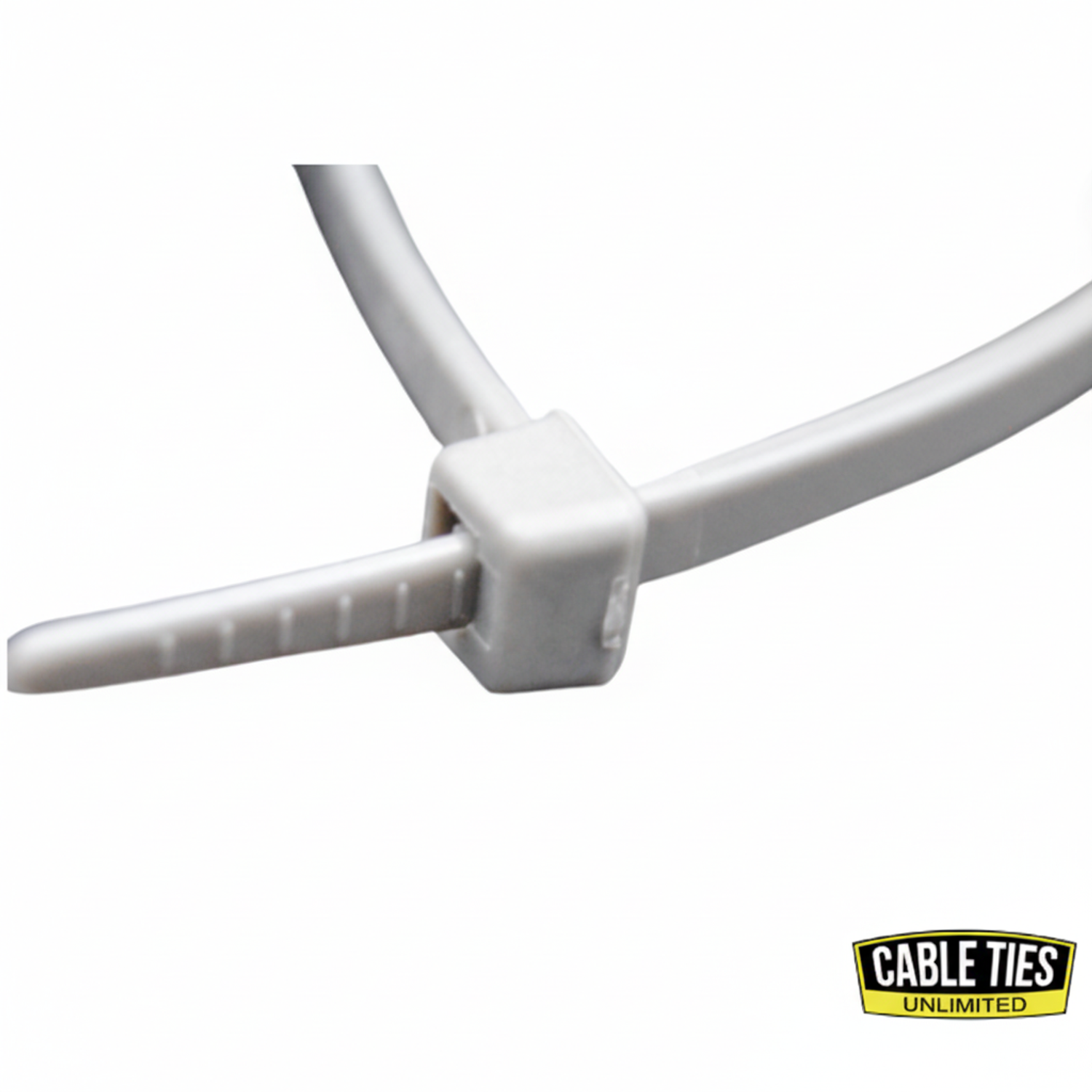 6" 40lb Grey Cable Ties 100/bag Part # C6-40-Grey 3