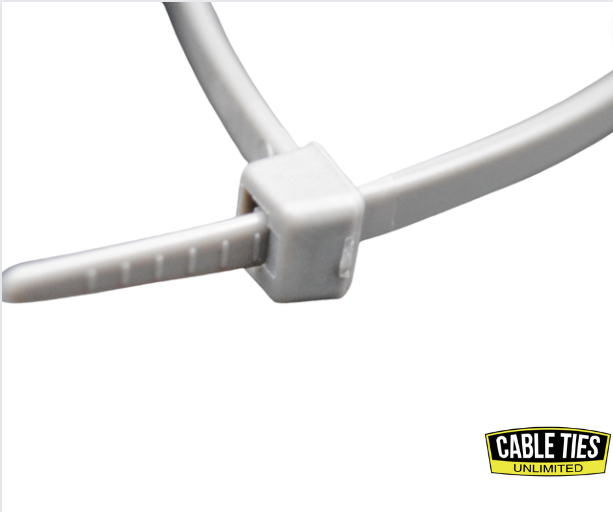 8" 40lb Grey Cable Ties 100/bag Part # C8-40-Grey