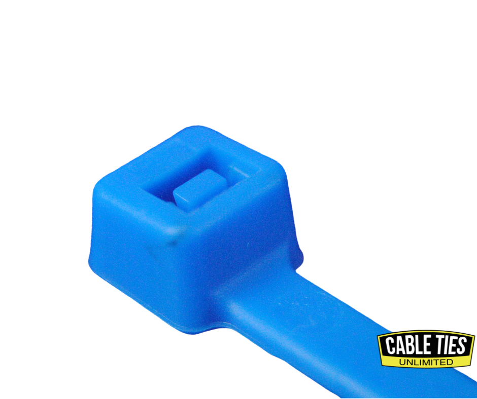 8" 50lb Blue Cable Ties 100/bag Part # C8-50-Blue