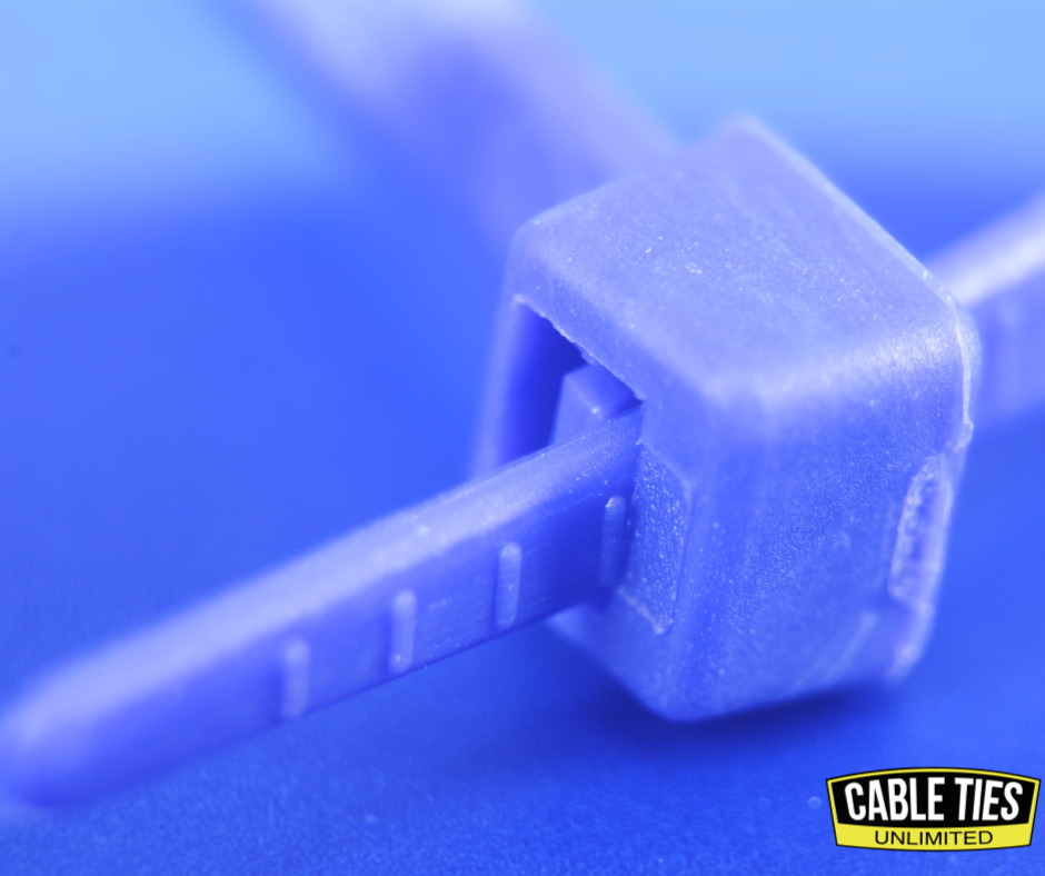 8" 40lb Purple Cable Ties 100/bag Part # C8-40-Purple