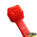 8" 40lb Red Cable Ties 100/bag Part # C8-40-Red