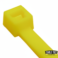 6" 40lb Yellow Cable Ties 100/bag Part # C6-40-Yellow 3