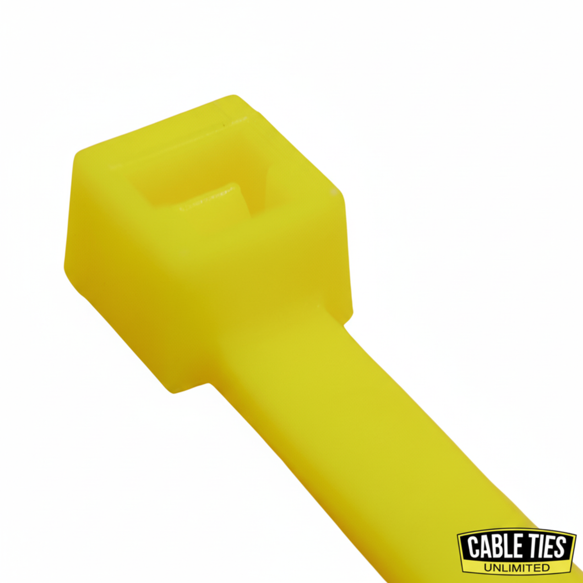 6" 40lb Yellow Cable Ties 100/bag Part # C6-40-Yellow 3