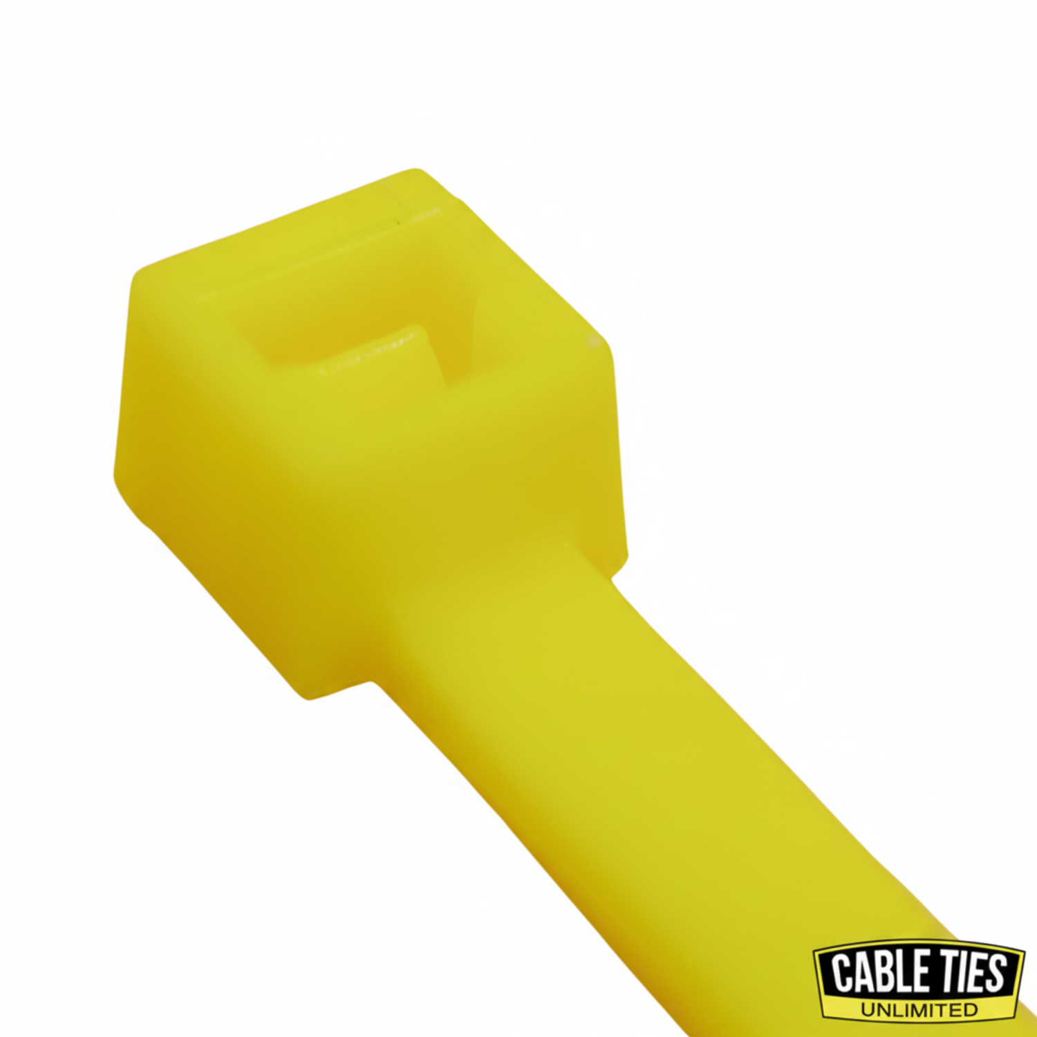 6" 40lb Yellow Cable Ties 100/bag Part # C6-40-Yellow 3