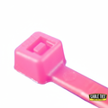 6" 40lb Florescent Pink Cable Ties 100/bag Part # C6-40-Flor Pink 1