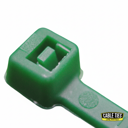 6" 40lb Green Cable Ties 100/bag Part # C6-40-Green