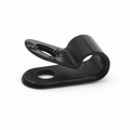 1" Black Heavy Duty Cable Clamp 1/2" wide, 100/bag, CC5-1-0C