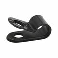 9/16" Black Heavy Duty Cable Clamp 1/2" wide, 100/bag, CC5-9/16-0C