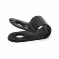 7/16" Black Heavy Duty Cable Clamp 1/2" wide, 100/bag, CC5-7/16-0C