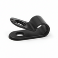 3/8" Black Heavy Duty Cable Clamp 1/2" wide, 100/bag, CC5-3/8-0C