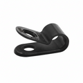 1/2" Black Light Duty Cable Clamp 3/8" wide, 100/bag, CC3-1/2-0C