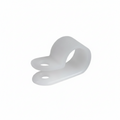  3/4" Natural Cable Clamp, 1/2" wide 500/bag