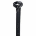 Panduit 6" 40lb UV Black Weather Resistant Dome-Top Barb Ty Cable Ties 100/bag Part #BT1.5I-C0
