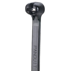 Panduit 6" 40lb UV Black Weather Resistant Dome-Top Barb Ty Cable Ties 100/bag Part #BT1.5I-C0