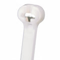 Panduit 4" 18lb Natural Dome-Top Barb Ty Cable Ties 100/bag Part #BT1M-C