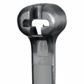 Panduit 4 18lb UV Black Weather Resistant Dome-Top Barb Ty Cable Ties 100/bag Part #BT1M-C0