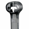 Panduit 24" 120lb Black UV Weather Resistant Dome-Top Barb Ty Cable Ties 50/bag, Part # BT7LH-L0