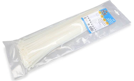 14" 50lb Natural Cable Tie 100/bag