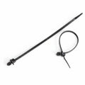 8" 50lb BlackUV Fir Tree Cable Tie 100/bag