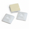 .75" Natural 4-Way Adhesive Cable Mounts 25/bag