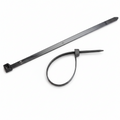 18" 120lb BlackUV Cable Tie 50/bag