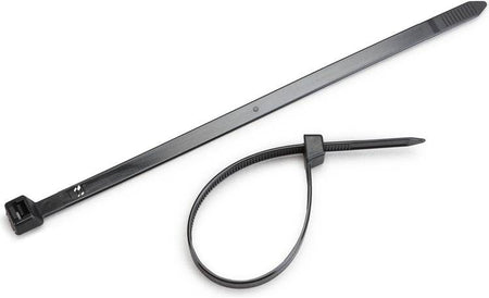 14" 120lb BlackUV Cable Tie 100/bag