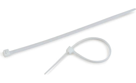 4" 18lb Natural Cable Tie 100/bag