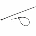 6" 18lb BlackUV Cable Tie 100/bag