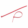 12" 50lb Red Releasable Cable Tie 25/bag