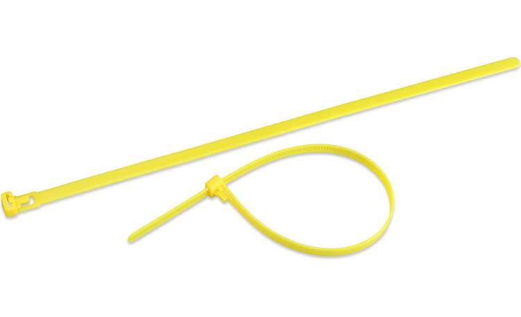 12" 50lb Yellow Releasable Cable Tie 25/bag