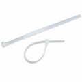 8" 50lb Natural Releasable Cable Tie 25/bag