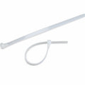 8" 50lb Natural Releasable Cable Tie 100/bag
