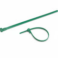 8" 50lb Green Releasable Cable Tie 25/bag