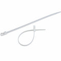 8" 50lb Natural Screw Mount Cable Tie 100/bag