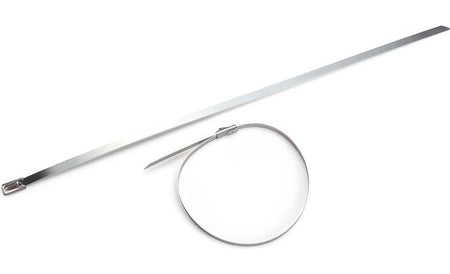 10" 150lb Stainless Steel Cable Tie 10/bag