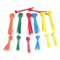 4", 8" Assorted Colors Cable Tie Tube 600/bag