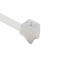 7.87" 50lb Natural Clamp Head Cable Ties 100/bag Part # CL7.5-50-9C