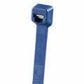 Panduit 7" 30lb Dark Blue Pan-Ty® Metal Detectable Polypropylene Cable Ties 100/bag Part #PLT2S-C186