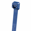 Panduit 12" 30lb Dark Blue Pan-Ty® Metal Detectable Polypropylene Cable Ties 100/bag Part #PLT3S-C186